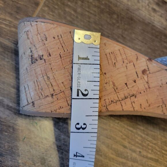 Sam Edelman Women's Leather Snakeskin Reid Slide Wedge Heel Mule Sandal 8.5 - Picture 10 of 10